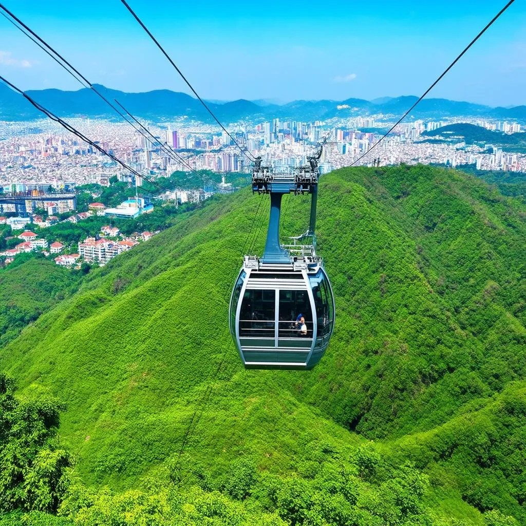 Cable Car in Da Lat