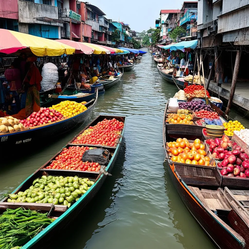 Cai Rang Floating Market