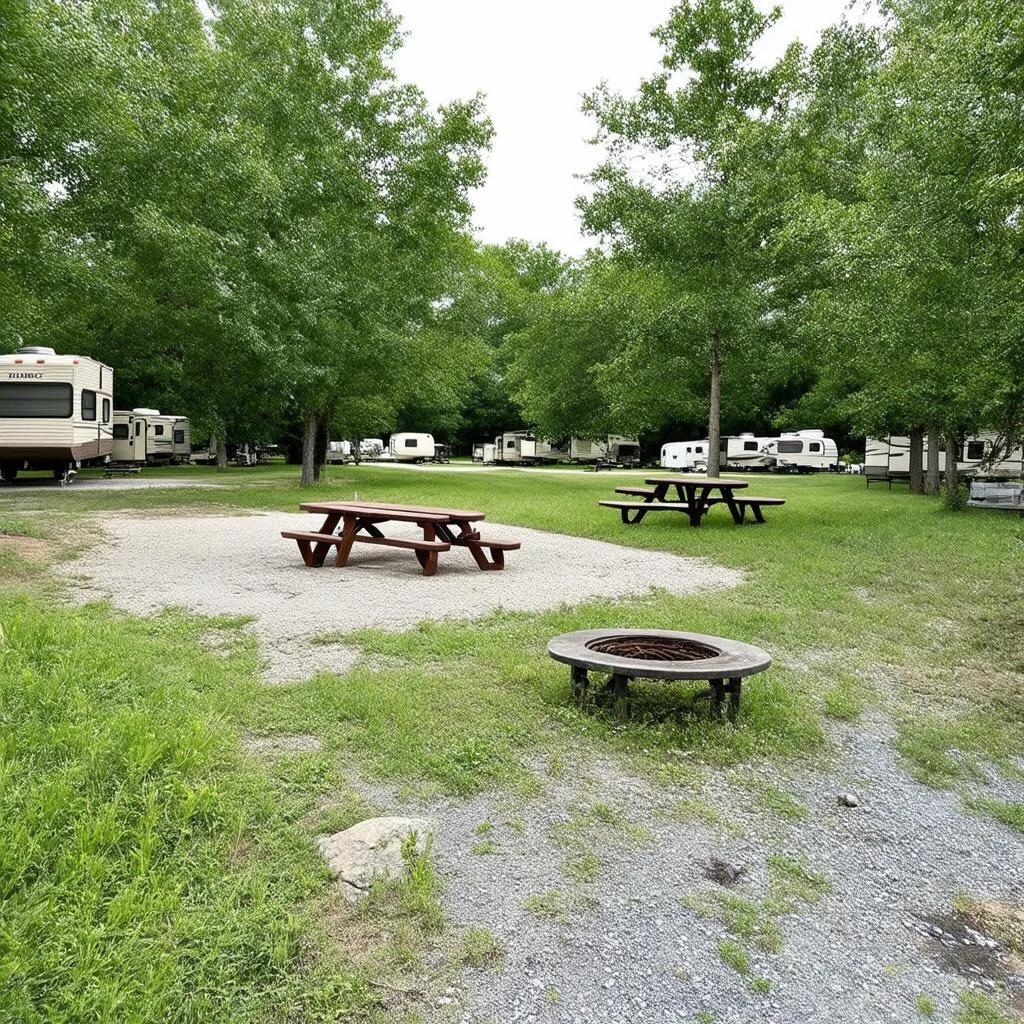 Spacious RV Sites