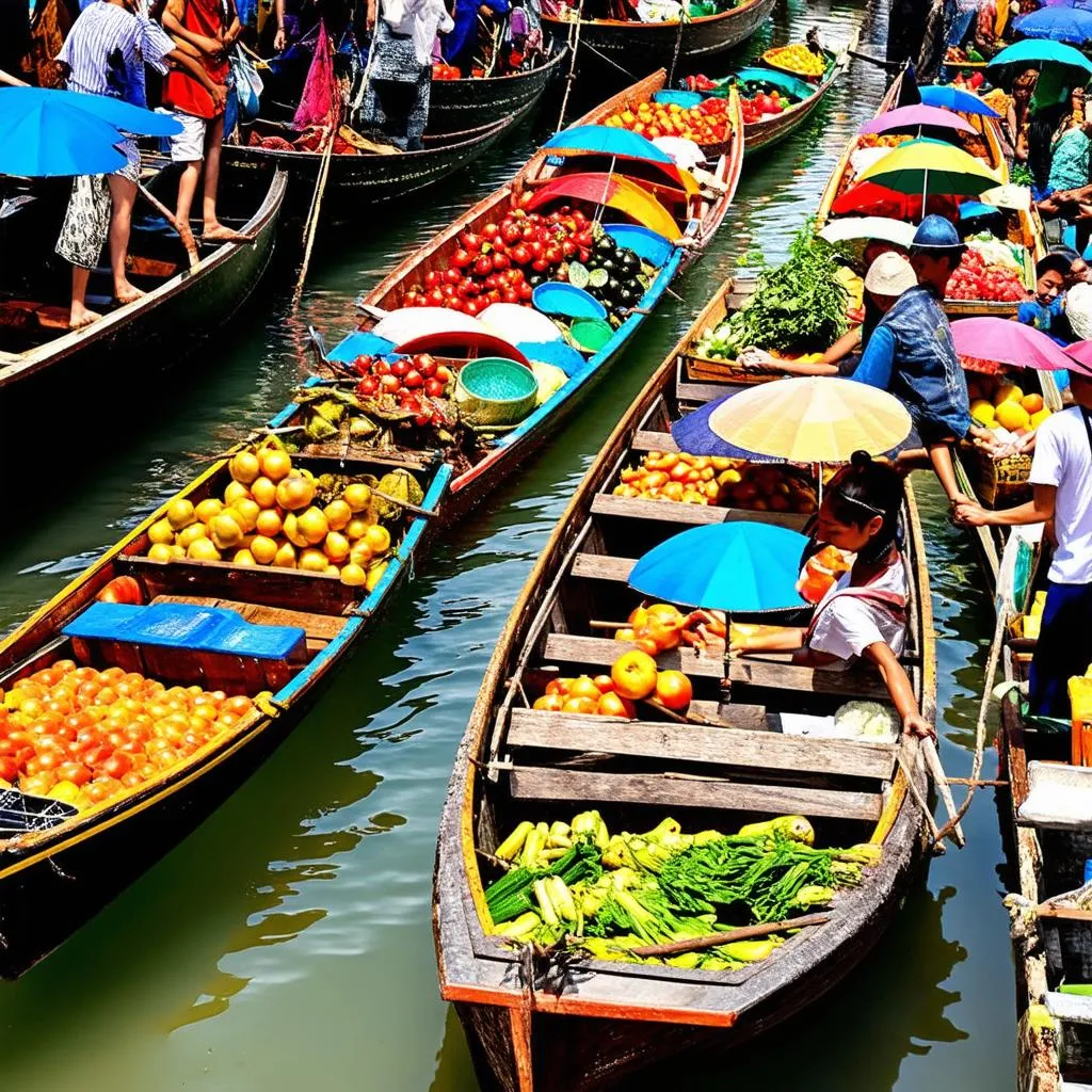 Can Tho Floating Market