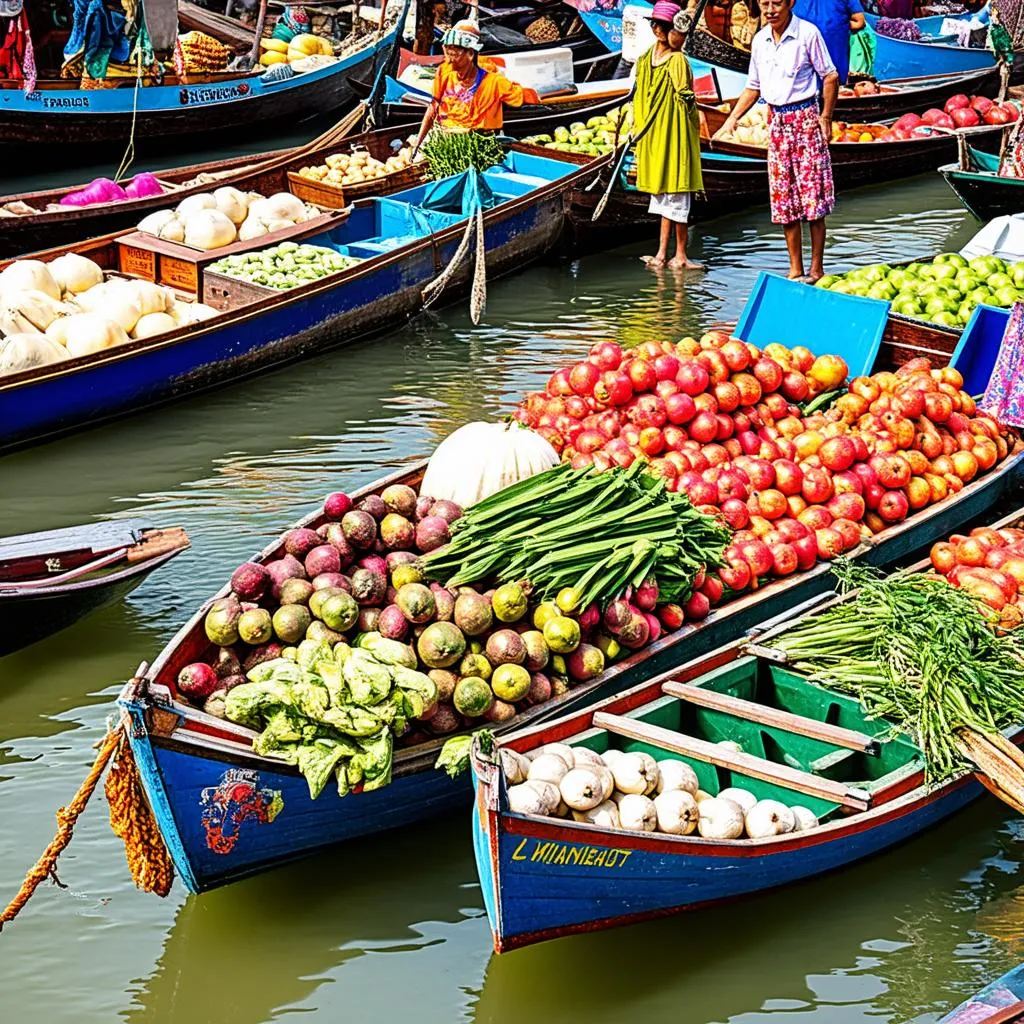 Can Tho Floating Market