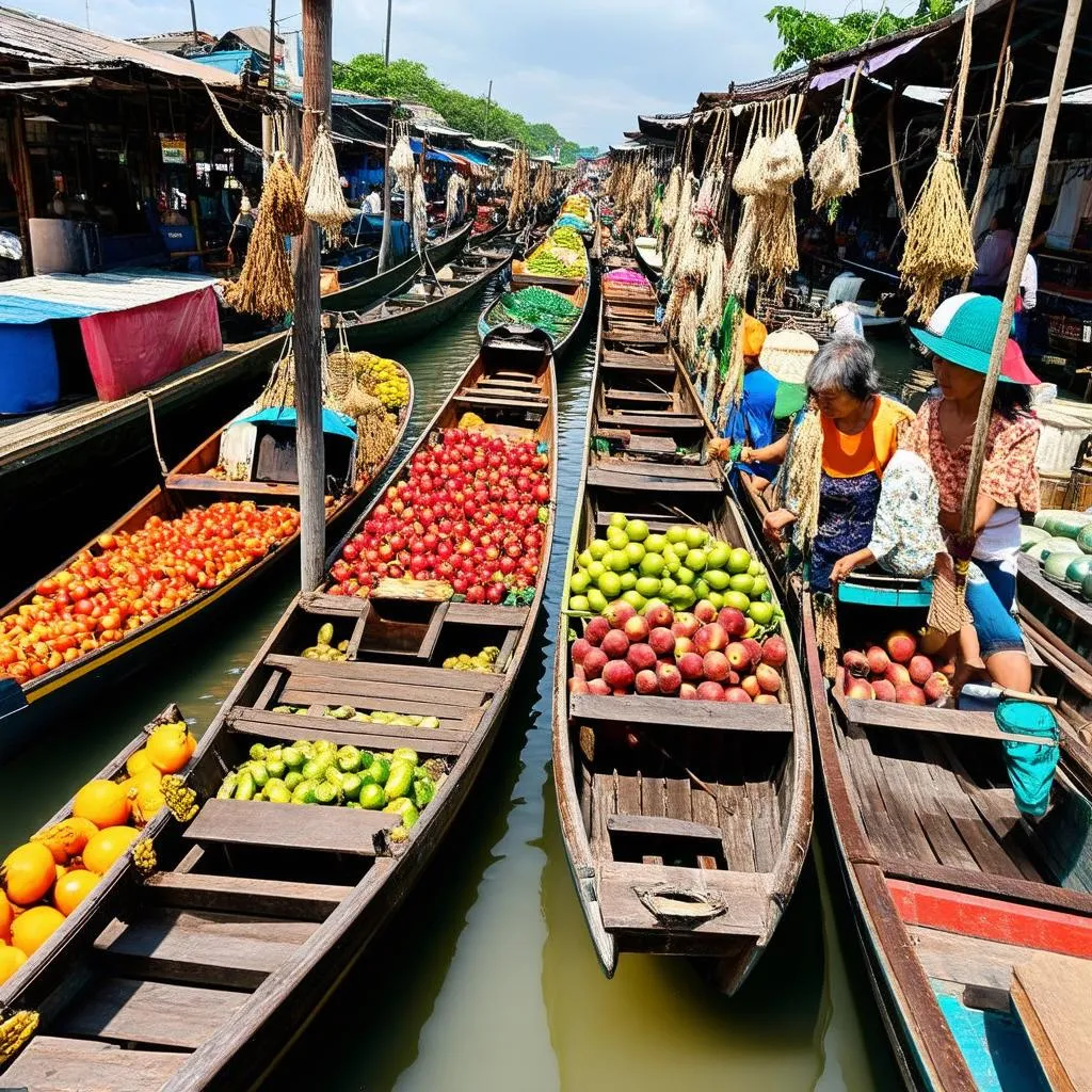 Can Tho Floating Market