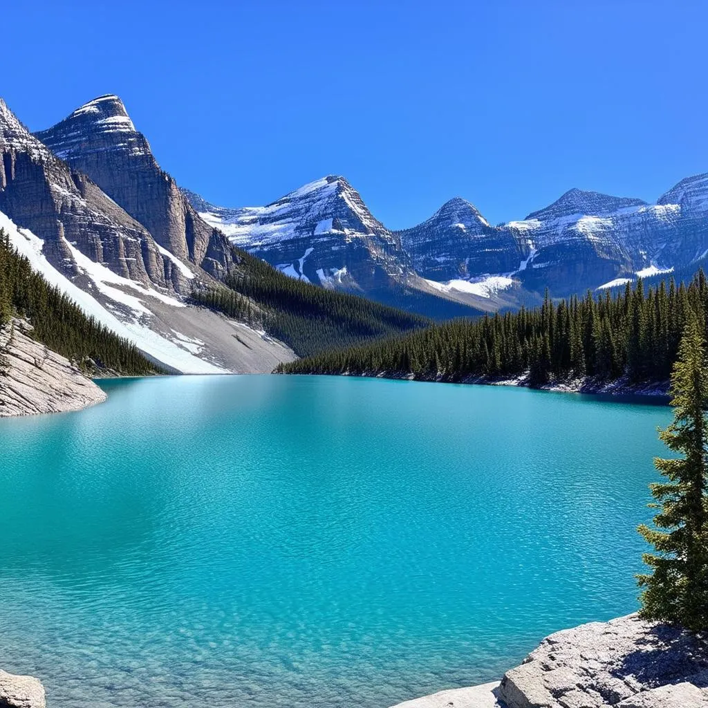 Canadian Rockies from Banff