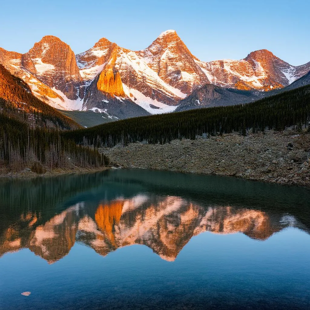 Canadian Rockies Mountains