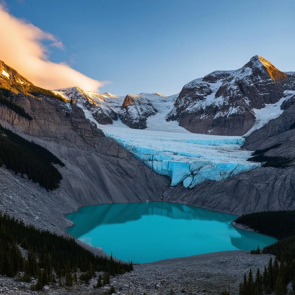 Canadian Rockies Sunset