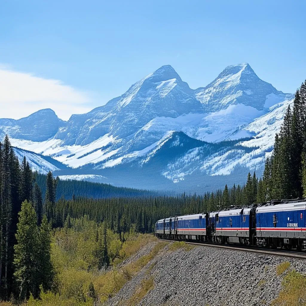 Canadian Rockies Train Journey