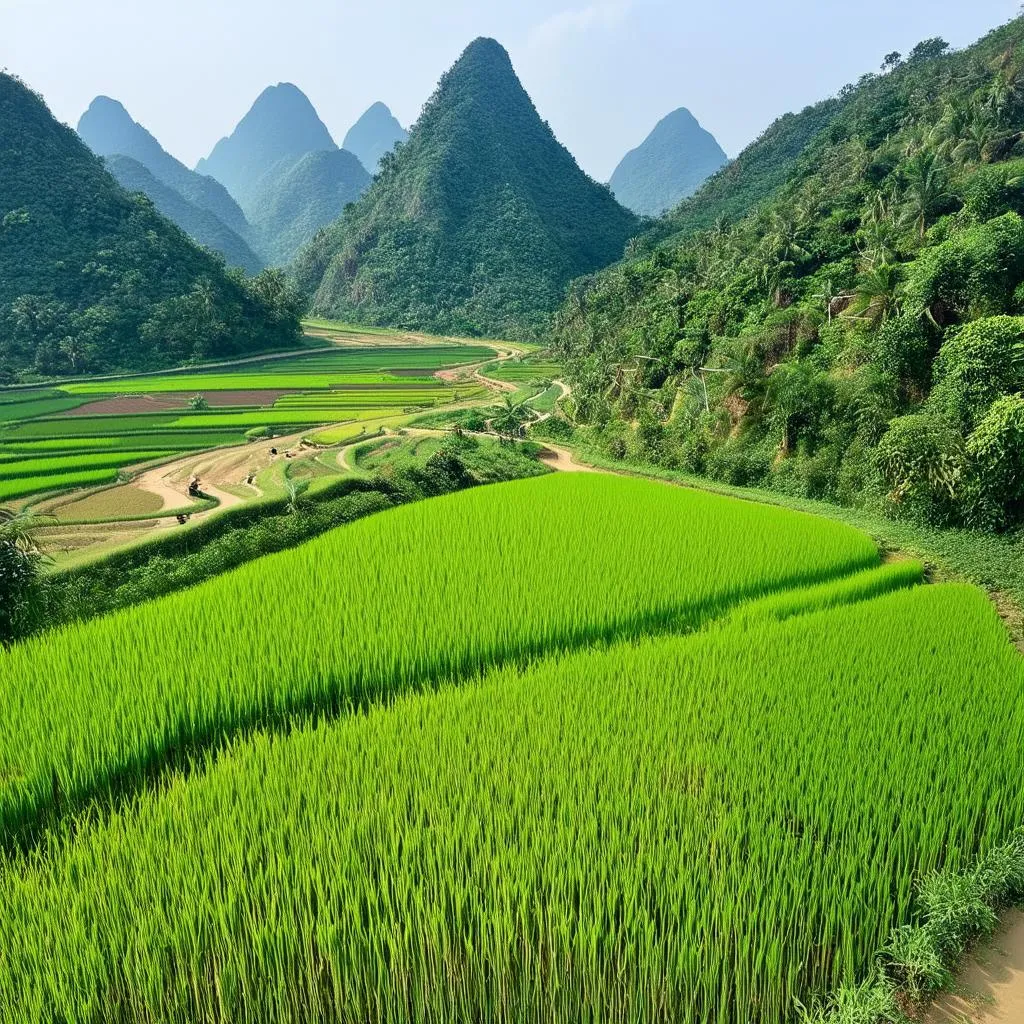 Cao Bang Vietnam Countryside