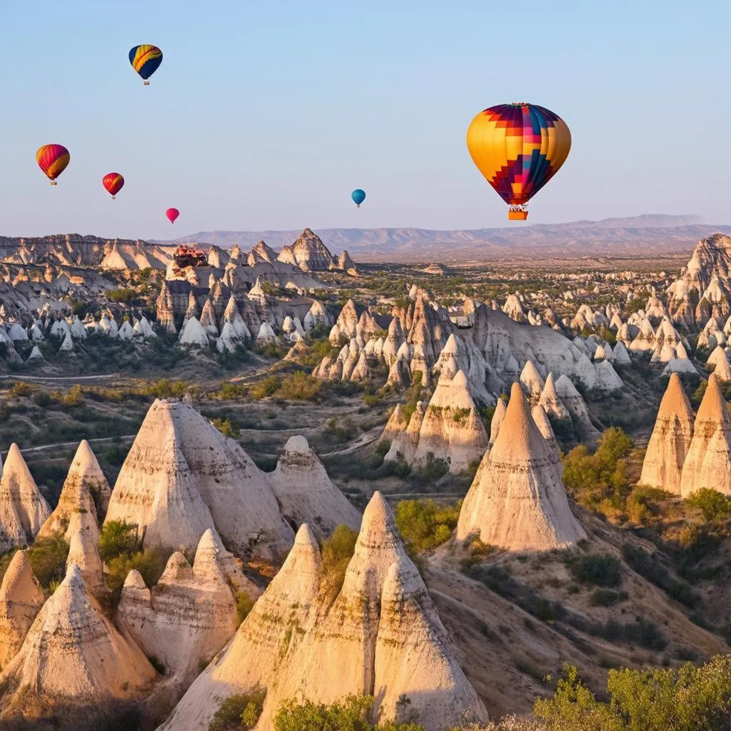 Hot Air Balloons in Cappadocia