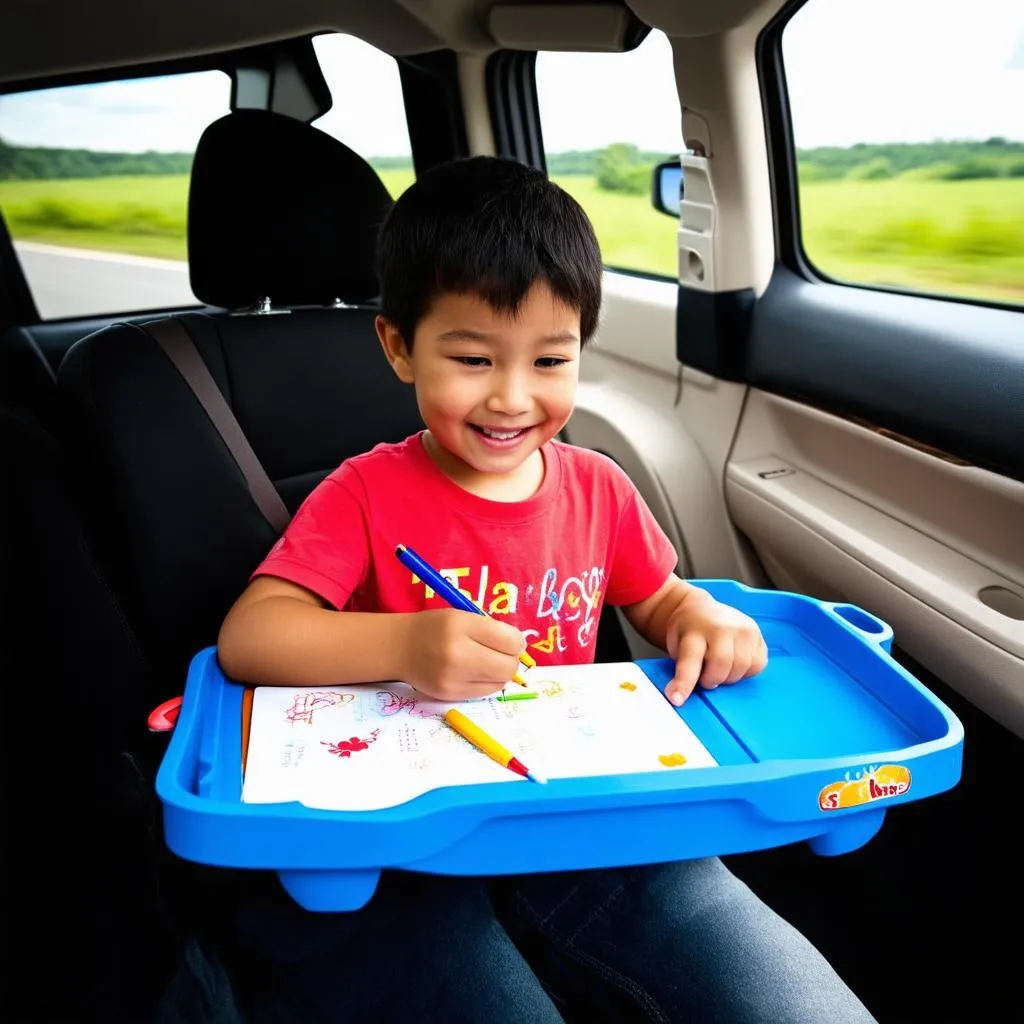 Car Seat Travel Tray