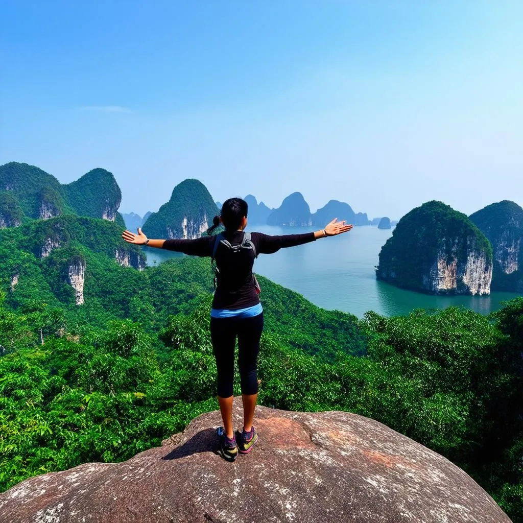 Hiking in Cat Ba National Park