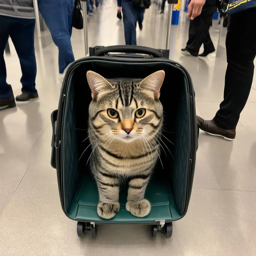 Traveling with Cat