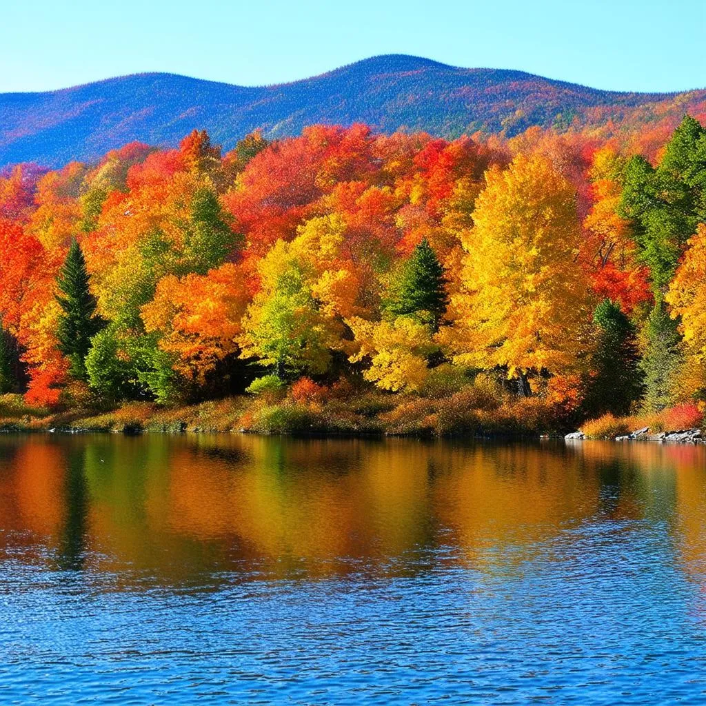 Catskills Mountains in Autumn