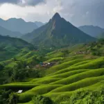 Scenic view of the Central Highlands