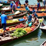 Chau Doc Floating Market