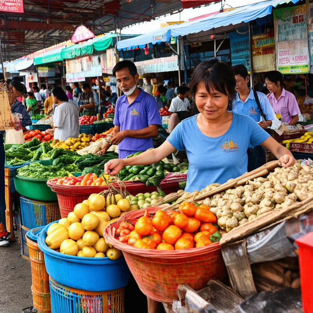 chau doc market