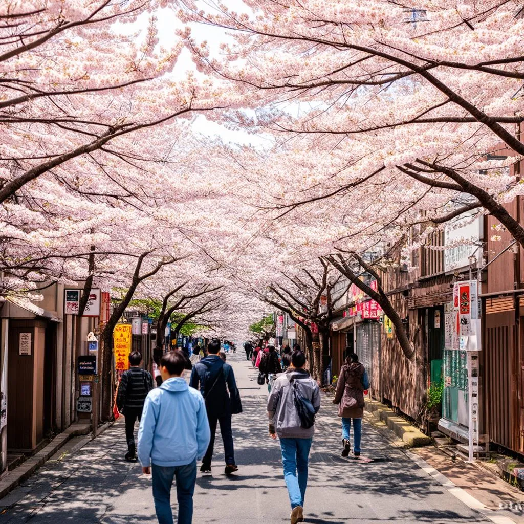 Cherry Blossoms Seoul