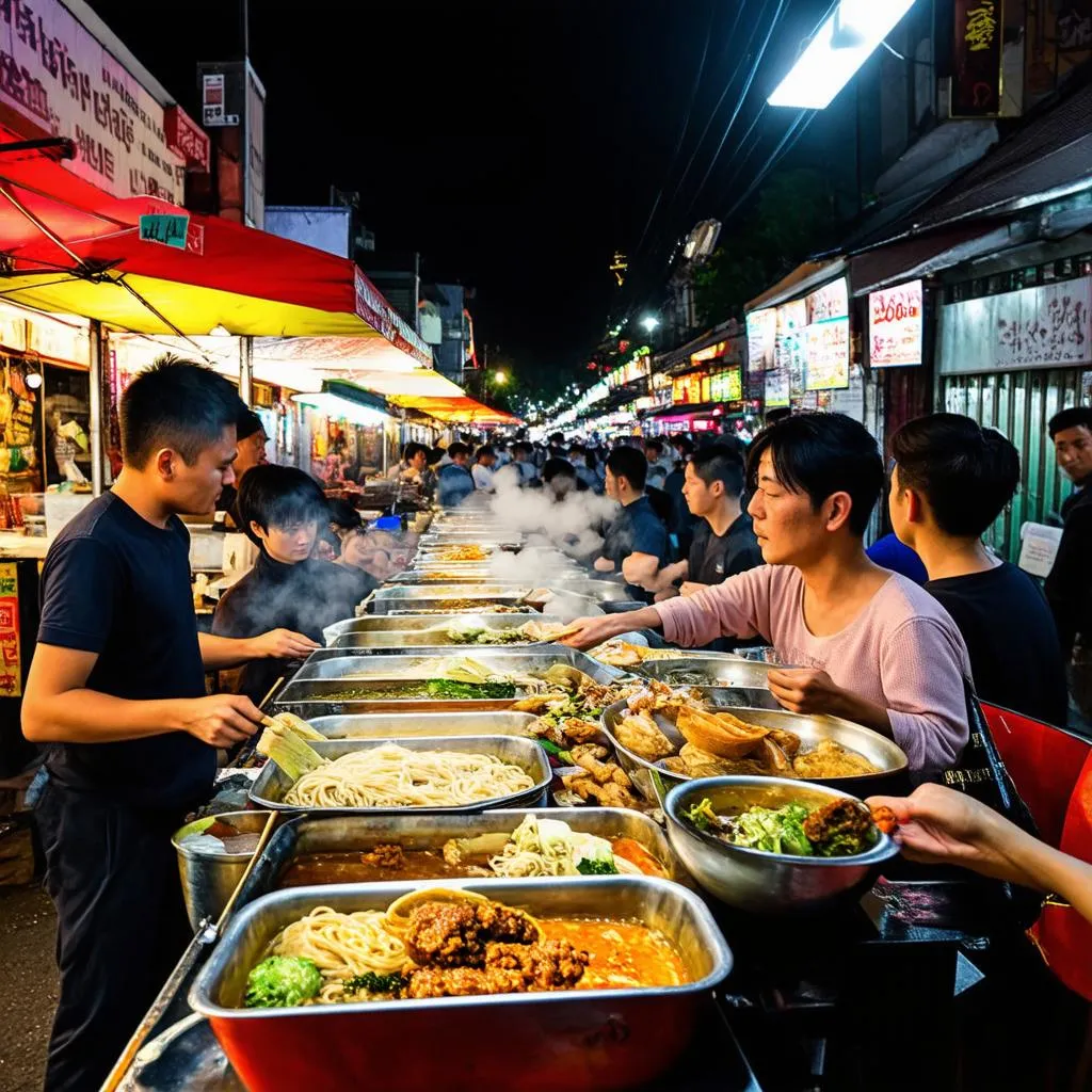 Chiang Mai street food scene