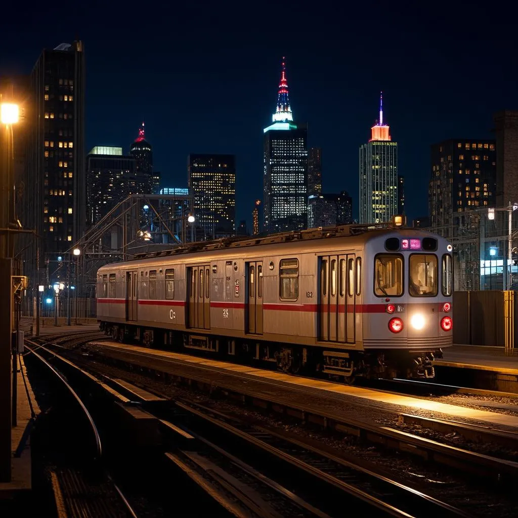 Chicago "L" train