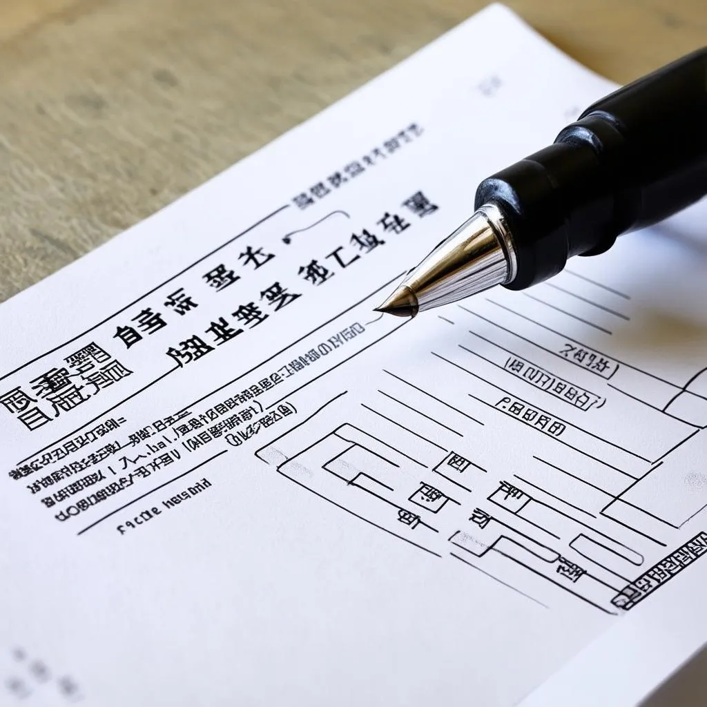 Chinese Visa Application Form