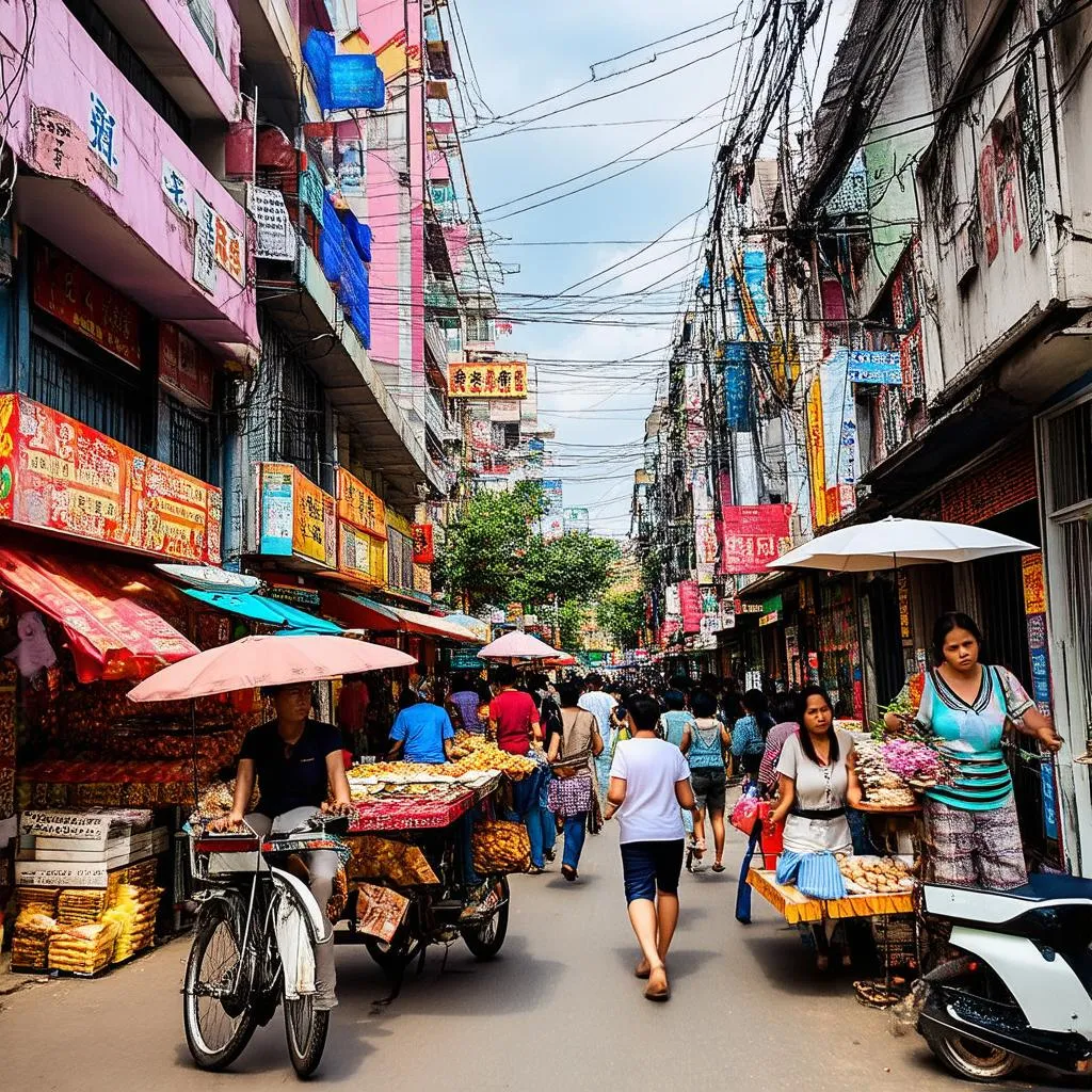 Chinatown in Ho Chi Minh City