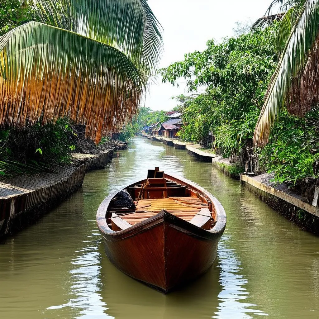 Boat Trip in Cho Lach