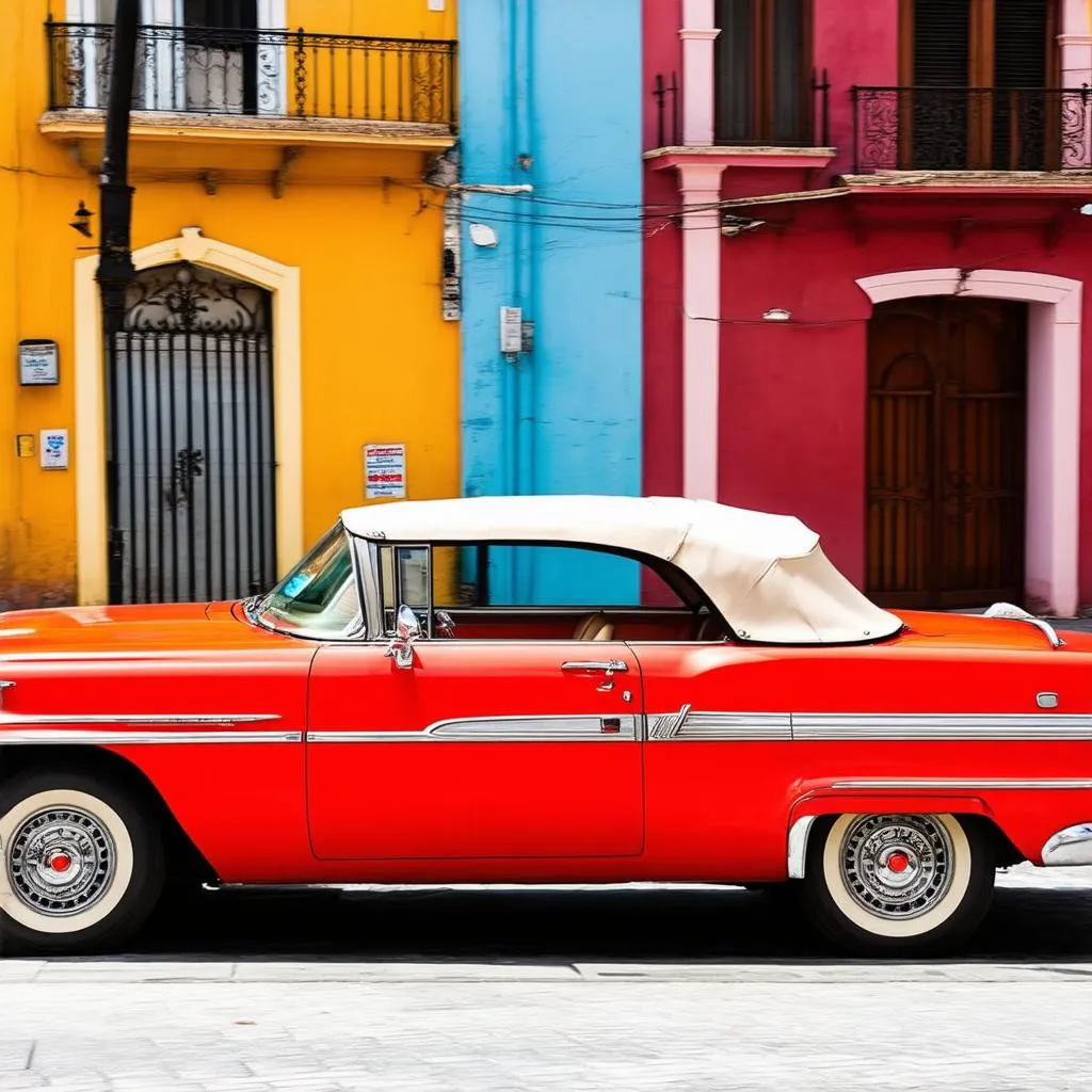 Classic Car in Havana