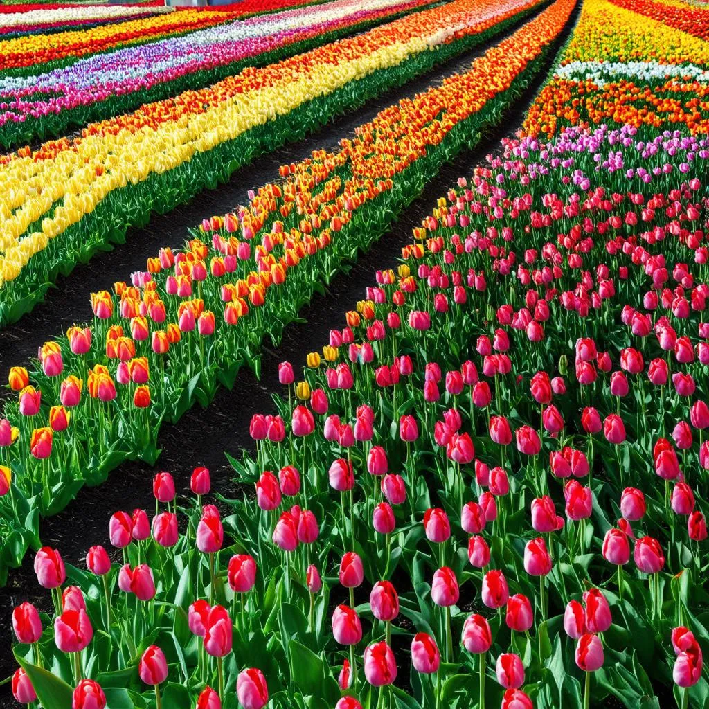 Netherlands Tulip Fields