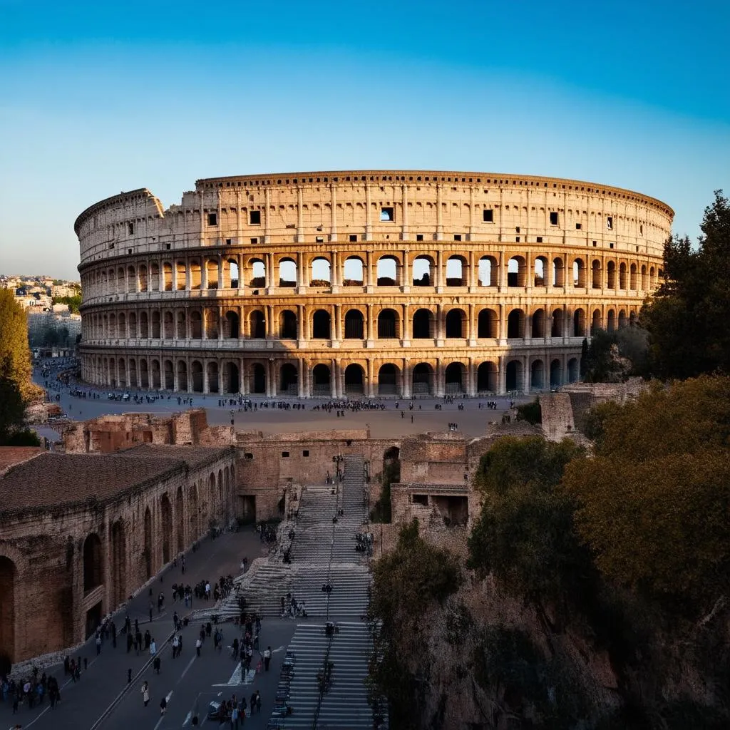 Colosseum in Rome, Italy