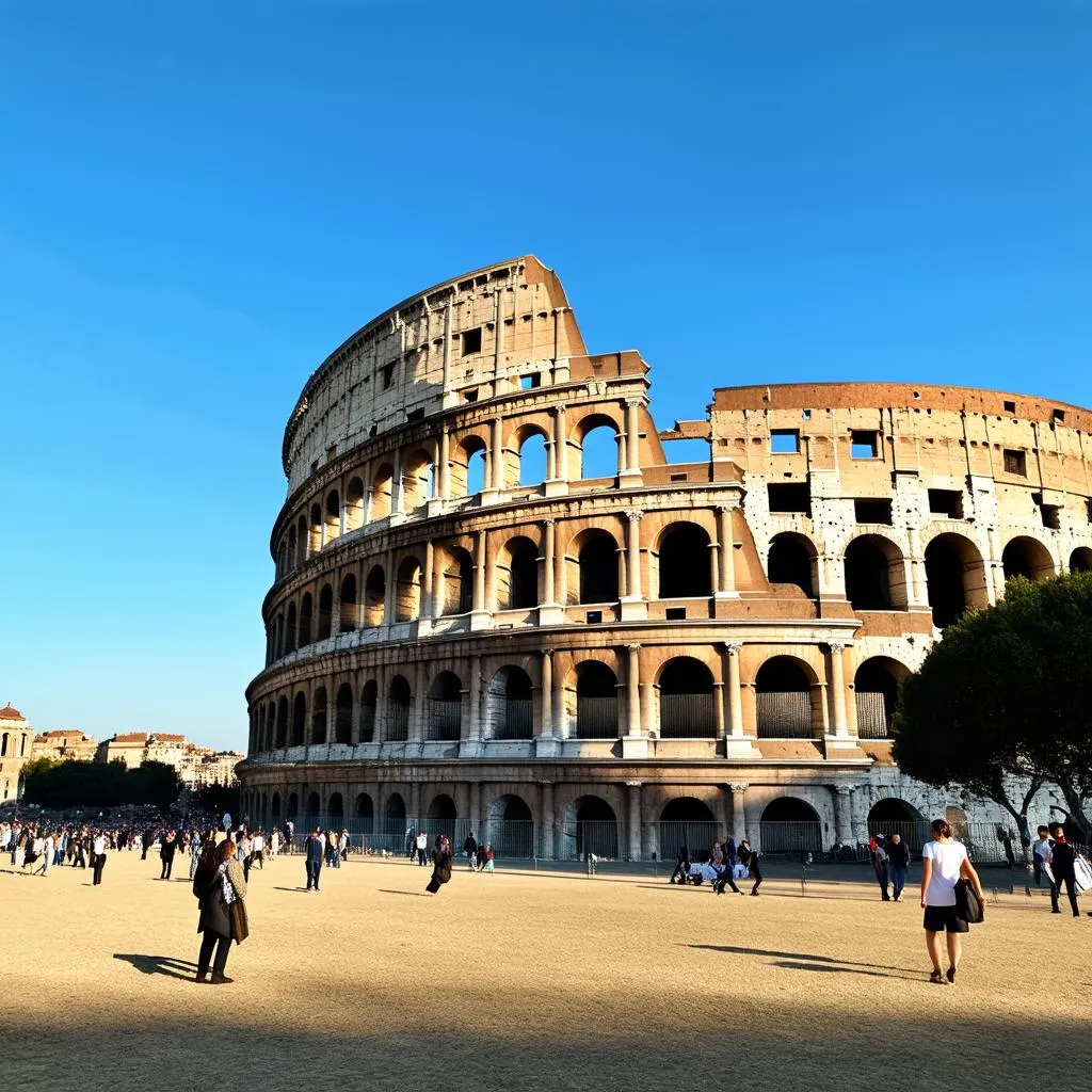 Colosseum in Rome, Italy