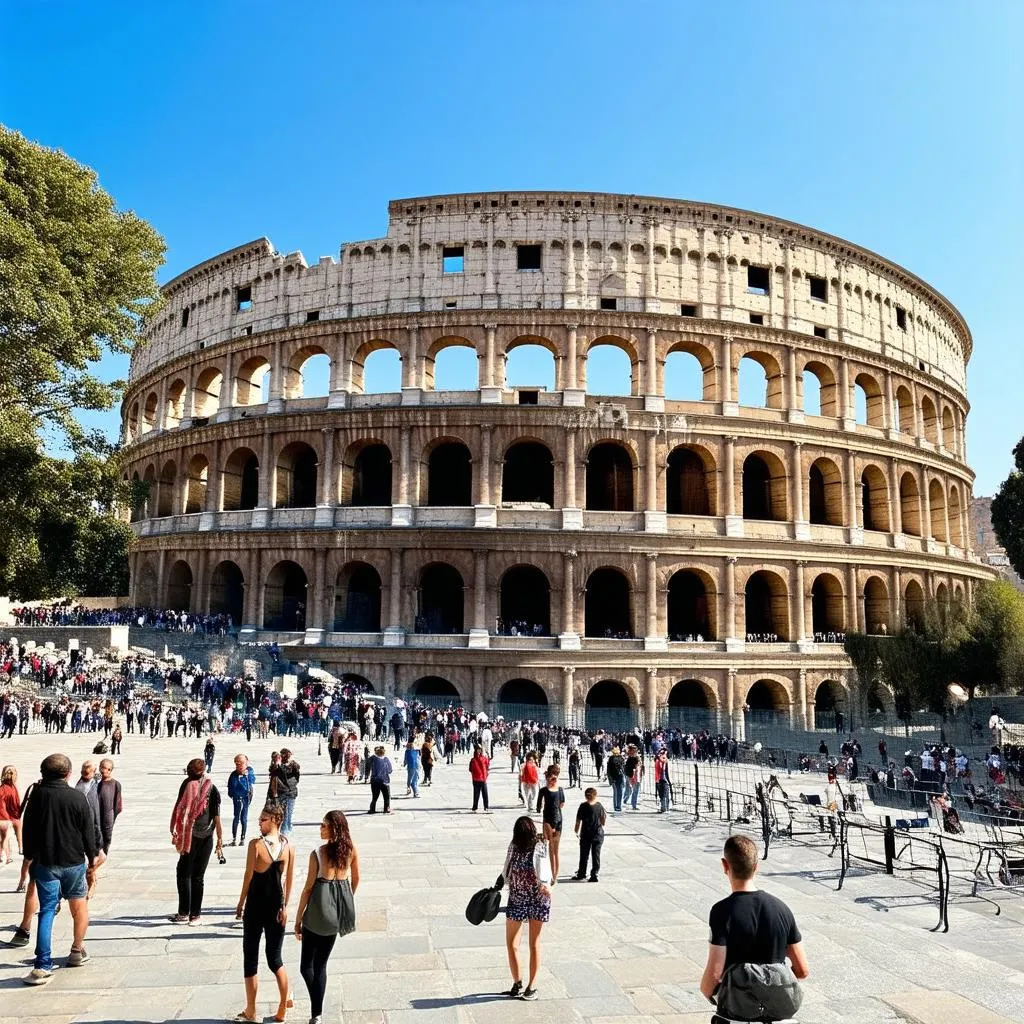 Colosseum in Rome, Italy