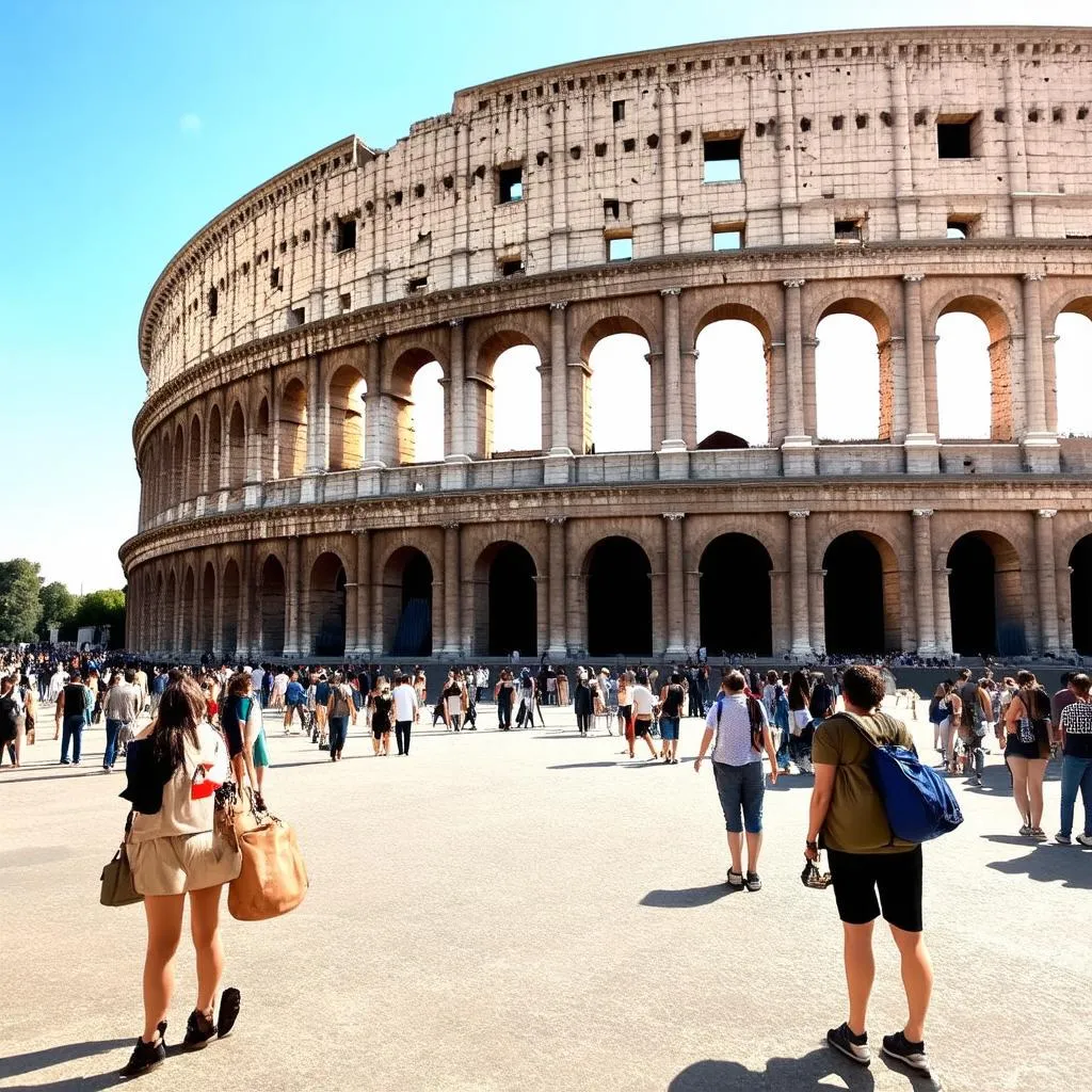 Ancient Roman Colosseum