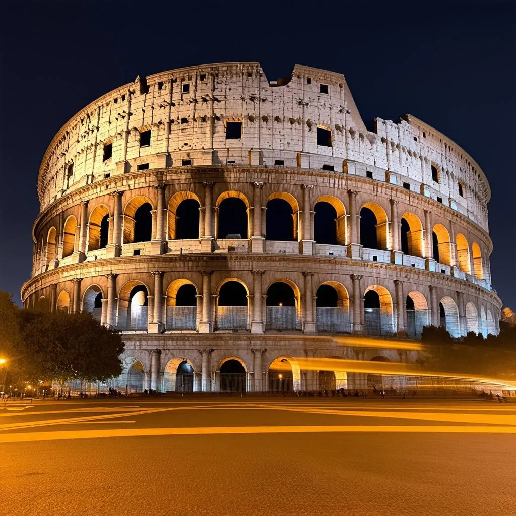 Colosseum in Rome, Italy