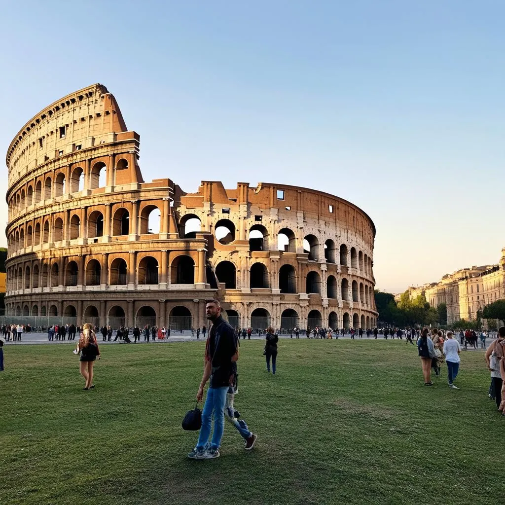 Ancient Roman Colosseum