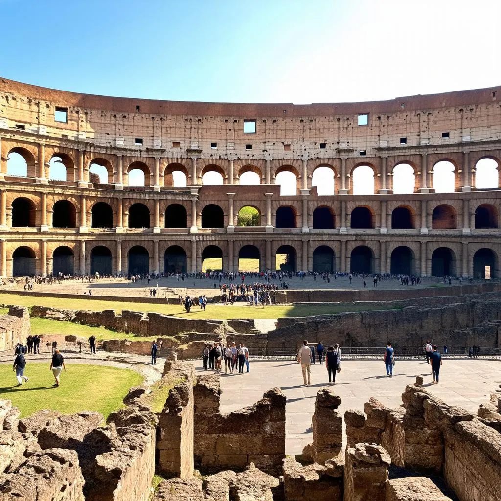 Colosseum in Rome, Italy