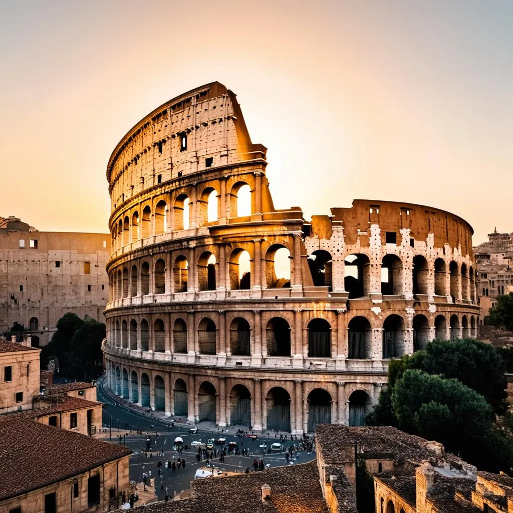 Ancient Roman Colosseum