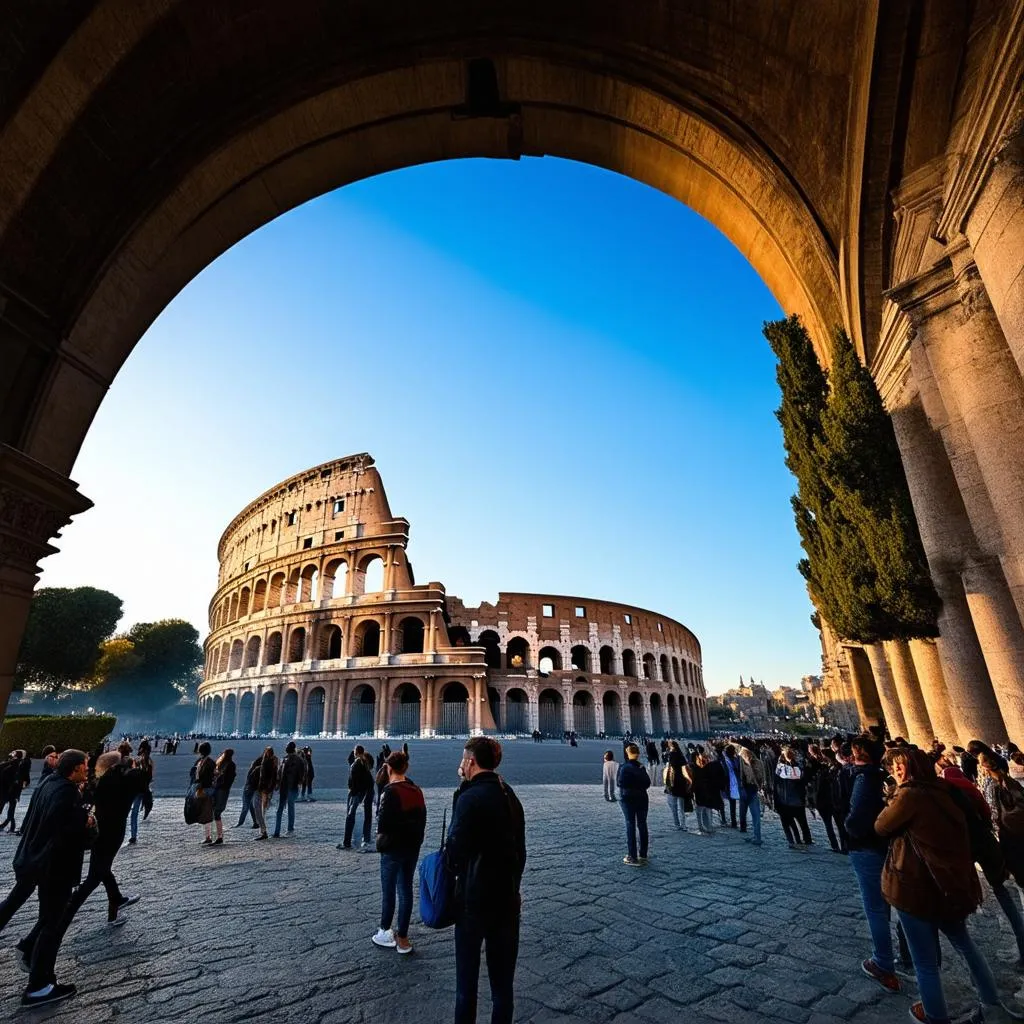 Ancient Roman Colosseum