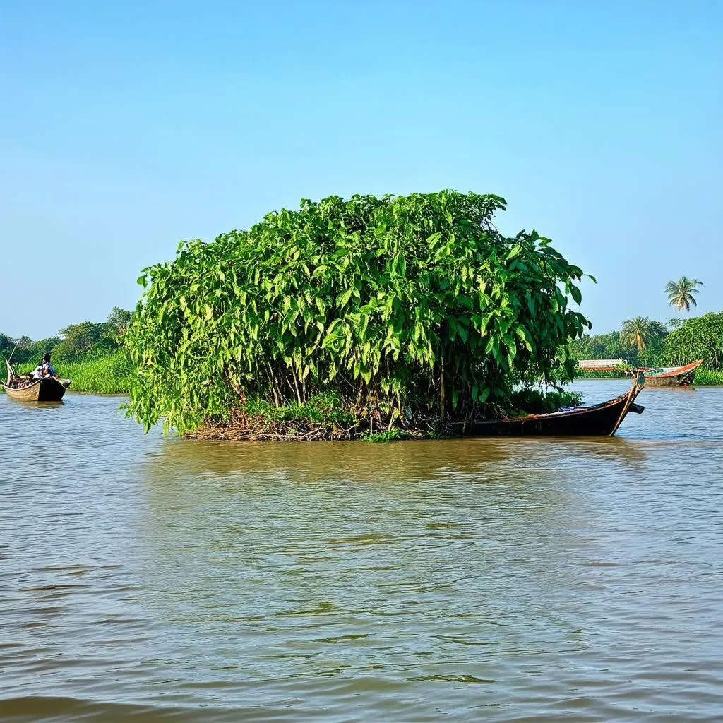 Con Phung Island Mekong Delta