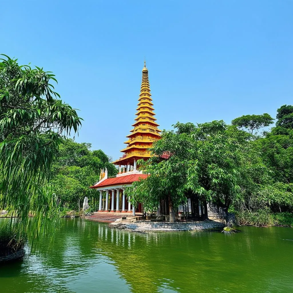 Côn Sơn-Kiếp Bạc Pagoda in Chí Linh