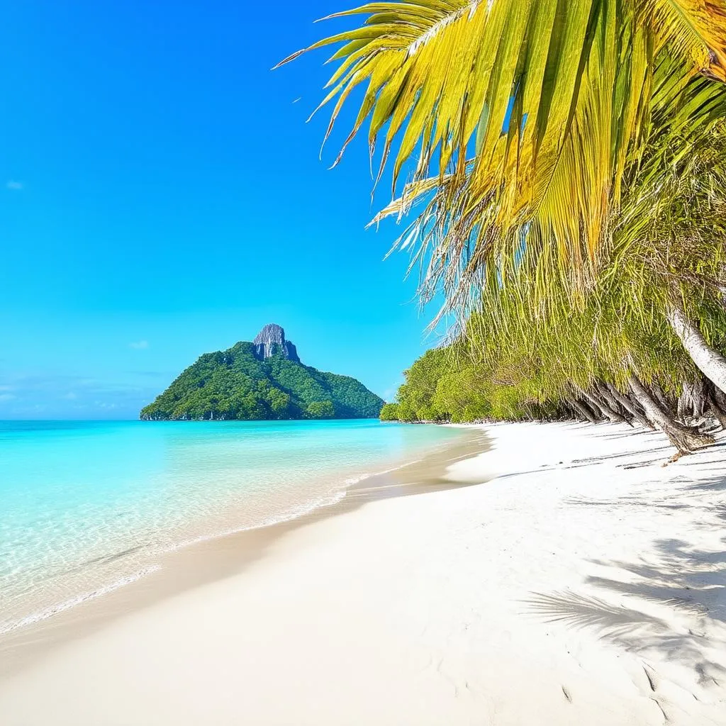 Serene Con Dao beach