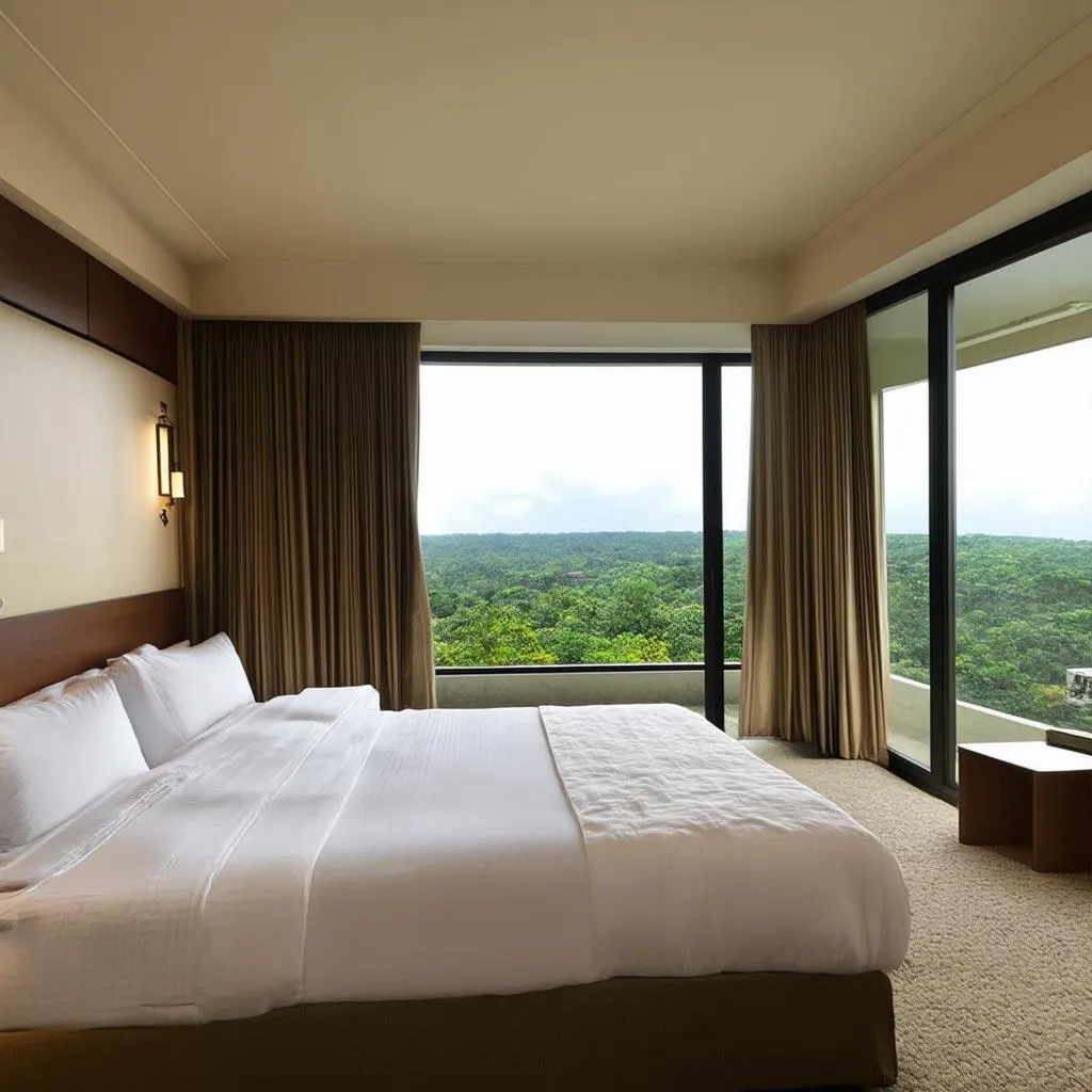 Serene and inviting bedroom in a condotel