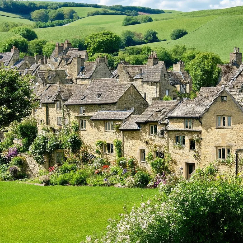 charming english village