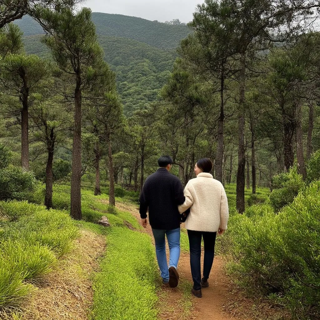 Couple in Da Lat