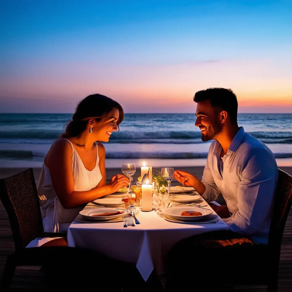 Romantic Beach Dinner