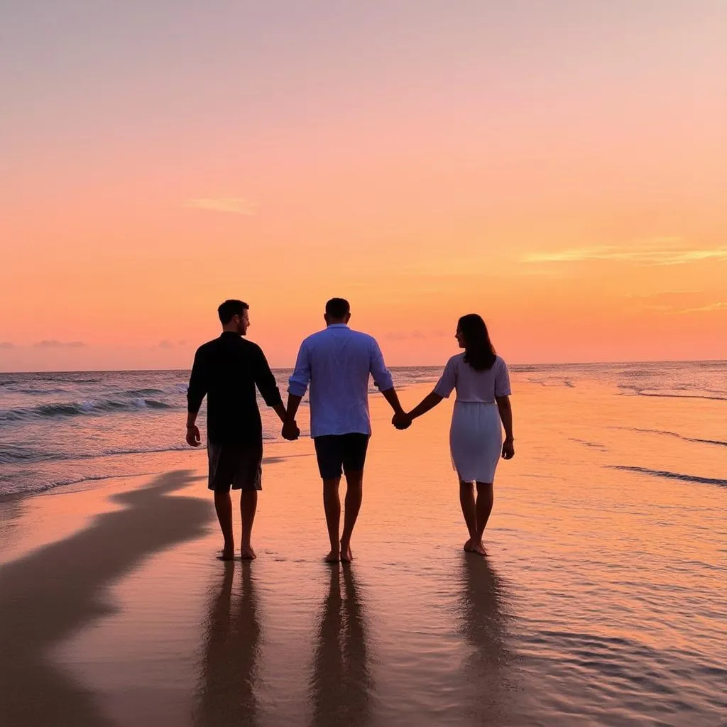 Couple on the Beach