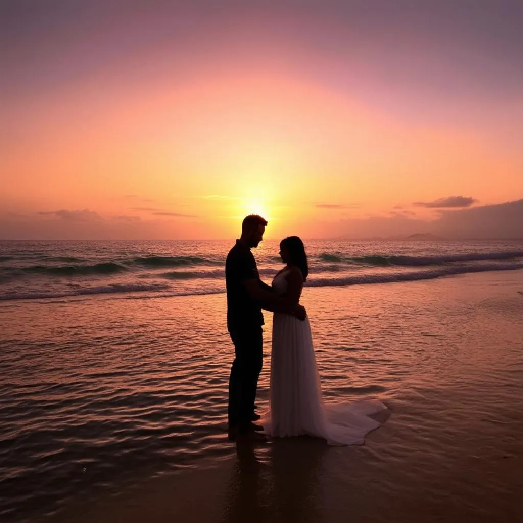 bali sunset romantic getaway