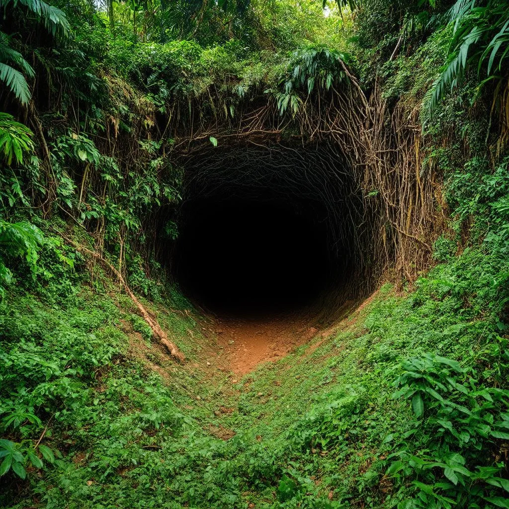 Cu Chi Tunnels in Vietnam