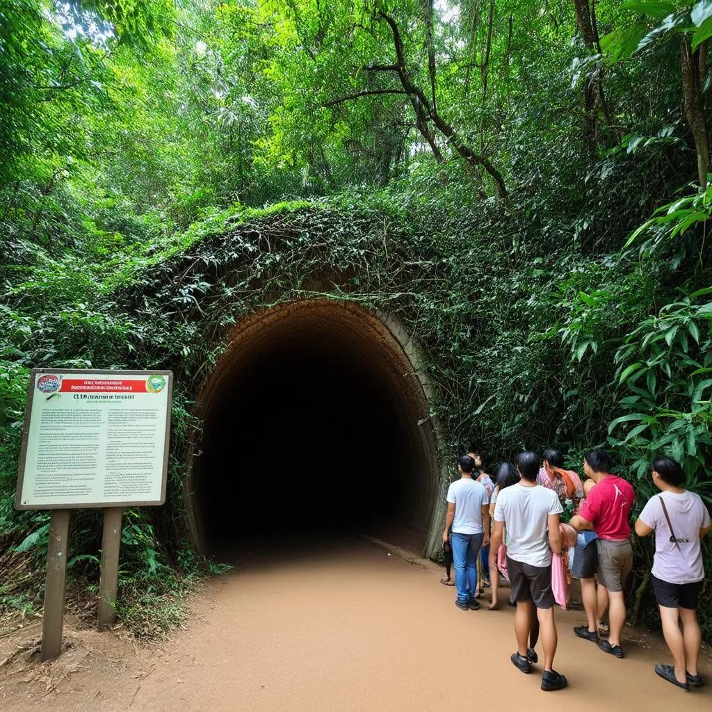 Cu Chi Tunnels Entrance