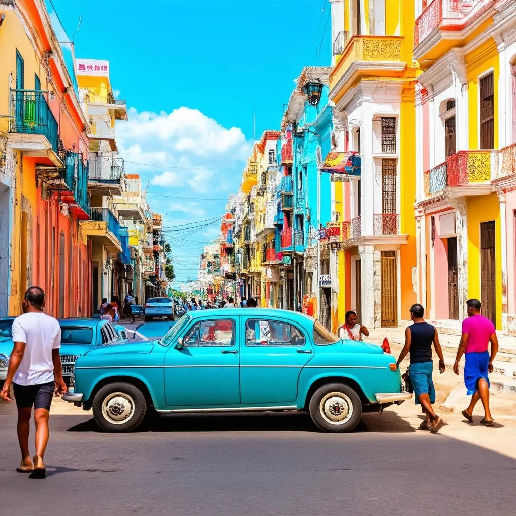 Havana Street Scene