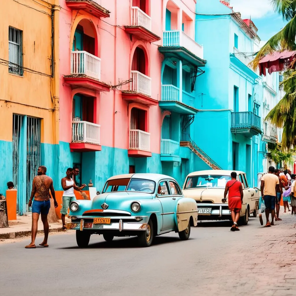 Cuban Street Scene