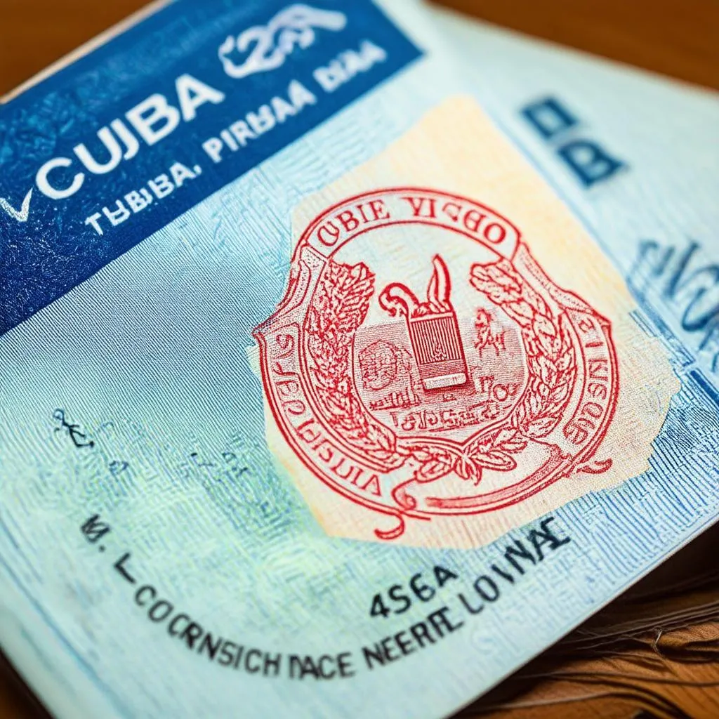 Cuban Visa